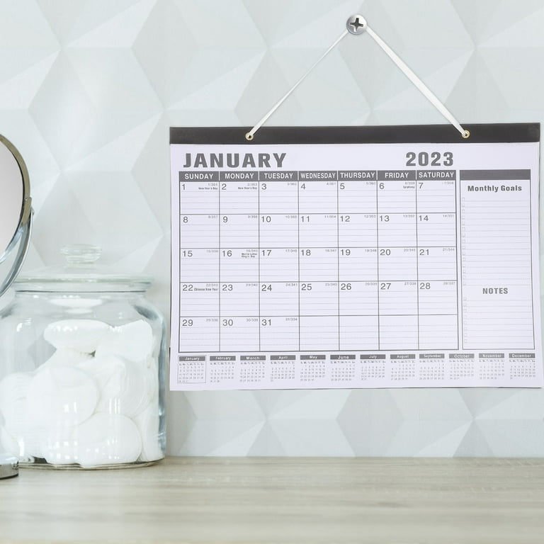 calendar-wall-2023-monthly-planner-desk-calendars-large-office-hanging-academic-calender-printable-household-erase-walmart-com