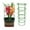 green, variant on BVEBJDX Plant Support Stakes Half Round Plant Stakes for Indoor Plants, Stackable 3 Tier Garden Flower Support, Plant Cages for Tomato,Monstera, Peony, Hydrangea, Climbing Plants