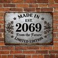 thumbnail image 3 of 2069 Limited Edition Metal Tin Sign, Vintage Pub Home Office Man Cave Wall Decor Tin Sign Vintage Metal Poster Living Room Bar Man Cave Home Wall Art Decor 8x12inch, 3 of 7