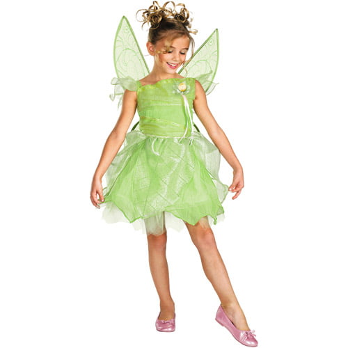Tinkerbell Deluxe Child Halloween Costume - Walmart.com