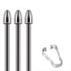 thumbnail image 1 of Puntas de LáPiz óPtico Marcador de Repuesto para Tabletas 2: Punta/Puntas de Metal de AleacióN de Titanio Duraderas (3 Piezas), 1 of 8
