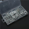 thumbnail image 3 of Ensemble de 200 Pcs de Ressorts, Ressort de Tension, Compression, Ensemble de 200 Pcs de Ressorts avec Boîte en Plastique PP Transparent pour Industries de Réparation, 3 of 7