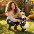 thumbnail image 5 of AOMXGD Halloween Porch Geese Clothes,23 Inch Witch Hat & Dress Halloween Porch Goose Clothes For Porch Lawn Goose Statue Seasonal Yard Styling, 5 of 8