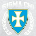 thumbnail image 3 of CafePress - Sigma Chi Flag Colored Sweatshirt - Crew Neck Sweatshirt, 3 of 4