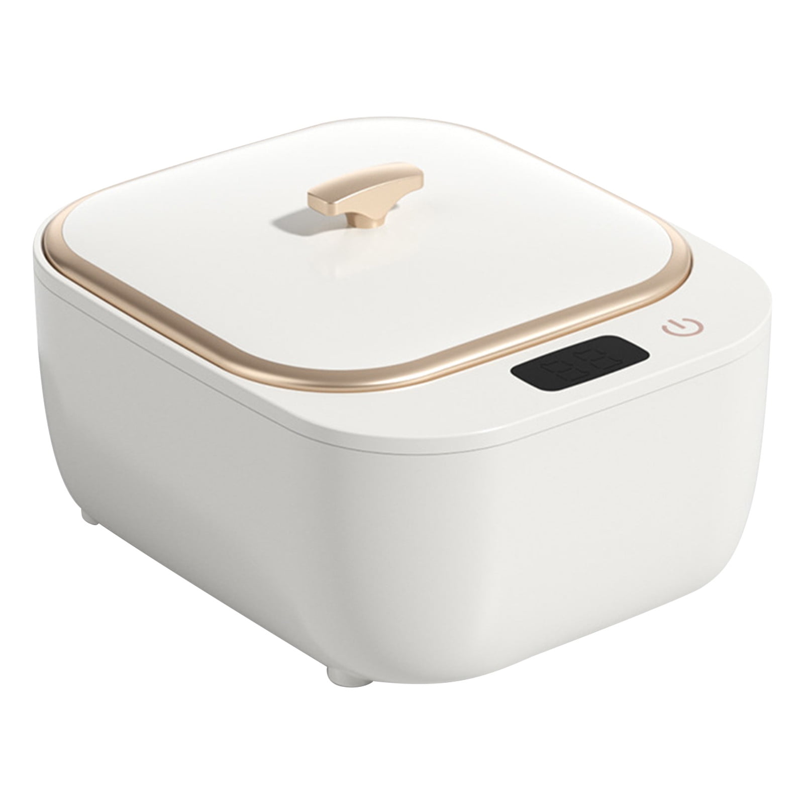 Usbinx Life Automatic Ultrasonic Braces and Denture Cleaner 3 Speed Timer Portable Mini Cleaner for Retainers Jewelry Watches Makeup Brushes Travel Friendly USB Compact