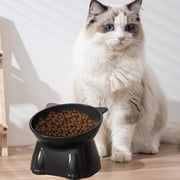 Cats Food Bowl Large Capacity Pet Food Bowl Cute Drinking Bowl For Cats To Protects The Neck