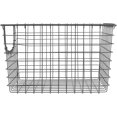 thumbnail image 3 of Diversified Scoop Wire Storage Basket, Medium, Industrial Gray, 6-Pack, 3 of 8