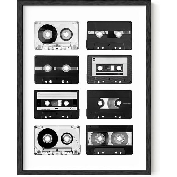 Cassette Tape Posters for Room Aesthetic 90s Retro Posters Vintage Posters for Room Aesthetic Retro Music Decor Music Posters for Walls 90s Room Decor UNFRAMED 12†x 16â€
