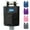 Black, variant on Crutch Comfort Large Universal 2-Pocket 8"x9" Crutch Bag/ Tote/ Pouch (Pink)