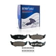 thumbnail image 5 of Detroit Axle - 282mm Front Rear Drilled Slotted Brakes and Rotors Brake Pads Replacement for Dodge Stratus Fits select: 1998-2000 CHRYSLER CIRRUS LXI, 1996-1997 PLYMOUTH BREEZE, 5 of 8