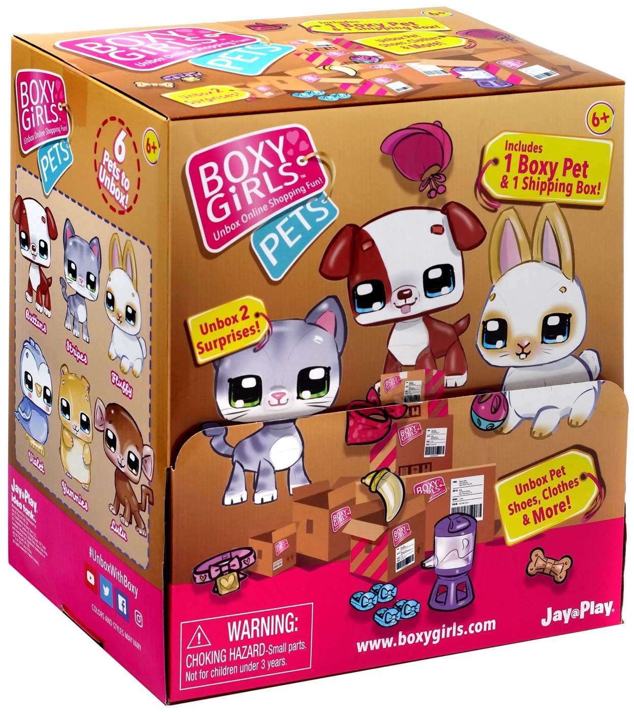 Boxy Girls Pets Mystery Box (18 Packs)
