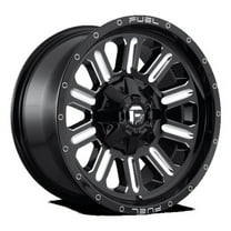 Fuel 1PC Aluminum Rim D620 HARDLINE 18X9in Gloss Black Milled Finish, D62018909849
