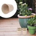 thumbnail image 4 of Biodegradable Paper Pulp Nursery Pot for Gardening Beige Color 50pcs 3.15x3.15x3.94 Inches, 4 of 8