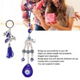 thumbnail image 4 of Elephant Blue Eye Hanging Decoration, Fade  Blue Eye Keychain Lucky  For Home, 4 of 8