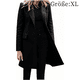 thumbnail image 2 of Traje de largo medio de color liso, chaquetas camiseras, cortavientos, chaquetas casuales., 2 of 5
