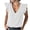 White womens tops summer, variant on USSUMA Womens Summer Tops and Blouses Trendy Womens Summer Tops, Women's Tops Sleeveless Shirts Casual Solid Color Cap Sleeve V Neck Loose Shirt Blouse Tshirt Tops Female