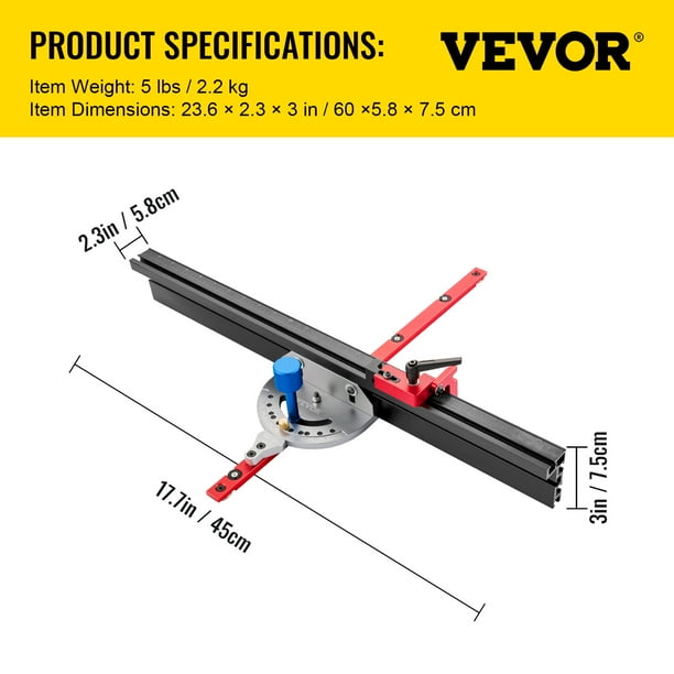 Ryobi table online saw miter track