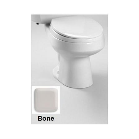 TOTO C715#03 Carusoe Round Front Bowl, Bone