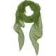 thumbnail image 1 of INSPIRAR CHIC Mujeres Bufandas Grandes Lisas, Chal de Gasa de Rombo Sólido para Hombres y Mujeres 175x50cm/68.9x19.7 pulgadas (LxA) Verde, 1 of 6