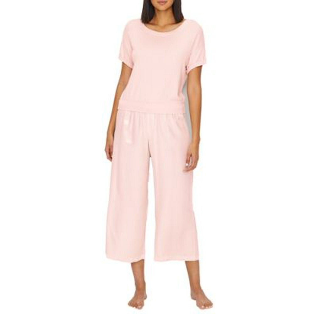 PJ Harlow - PJ Harlow Womens Mac & Jolie Capri Satin Pajama Set Style ...