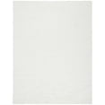 thumbnail image 3 of SAFAVIEH August Sophia Solid Shag Area Rug, White, 10' x 14', 3 of 4