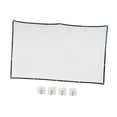 thumbnail image 5 of colcolo 16:9 Foldable Projection Screen Washable Compact Accessories Portable with Hooks 84inch, 5 of 8