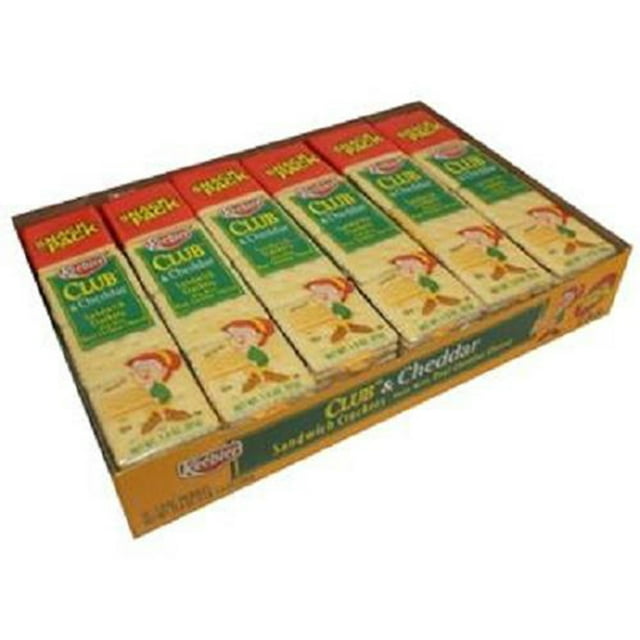 Keebler Sandwich Cracker Club & Cheddar, 12 Count (COOKIE&CRACKER