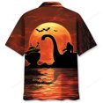 thumbnail image 3 of DIQADILA Bigfoot Lochness Monster Alien Shirt Short-Sleeve Halloween Print Unisex, 3 of 6