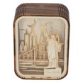thumbnail image 1 of Luz De Noche Tallada En Madera, Lámpara De Mesa Tallada En Madera Decorativa Para Dormitorio, 1 of 7