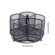 thumbnail image 3 of Estante giratorio de metal para cubiertos, organizador de cubiertos con 5 compartimentos, para mesa de cocina de restaurante, estante giratorio para cubiertos, estantes de metal para cubiertos., 3 of 7