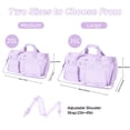 thumbnail image 4 of Bolsa de viaje MAXTOP pequeña con compartimento para zapatos, color morado, 4 of 6