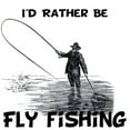 thumbnail image 3 of CafePress - Fly Fishing Men's Light Pajamas - Men's Light Loose Fit Cotton Pajama Set, 3 of 4