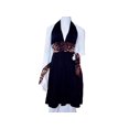 thumbnail image 1 of CARMEN MARC VALVO Swimwear HALTER Leopard DRESS Summer S M $165, 1 of 2