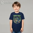 thumbnail image 2 of Boy's Minecraft Heroes and Mobs  Graphic Tee Navy Blue X Small, 2 of 9