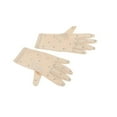 thumbnail image 1 of Elastic Girls Gloves with Rhinestones for Ice Figure Skating with Rhinestones Competition L, 1 of 9