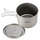 thumbnail image 2 of Utensilios de cocina al aire libre Lixada 1600 ml Bote de titanio Ultraligero Bote portátil con tapa Lixada Utensilios de cocina al aire libre, 2 of 7