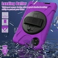 thumbnail image 6 of XYX Case for Xiaomi Redmi Pad SE 8.7 4G with 360 Degree Rotating, Hand Strap, Shoulder Strap, Purple, 6 of 7
