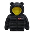 thumbnail image 1 of Baby Puffer Jacket Winter Hooded Coat Kids Down Jacket Lightweight Snowsuit, 1 of 5