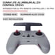 thumbnail image 4 of Moyic Sunnylife, 2 piezas, Dron de aleación de aluminio, Joystick, cuadricóptero, balancines, palo ergonómico, repuesto de piezas de repuesto para Accesorios para aéreos Negro, 4 of 6