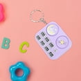 thumbnail image 3 of Mini Handheld Whac A Game Machine With Cartoon Design And Play Toy Keychain Pendant Disc Player Shape Reactive For Game Enthusiasts And Kids Birthday Ornament Rose Beads String Cake Ornament Set, 3 of 3