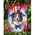 thumbnail image 3 of Australian Shepherd Patriotic Garden Flag 11.25 in x 15.5 in, 3 of 5