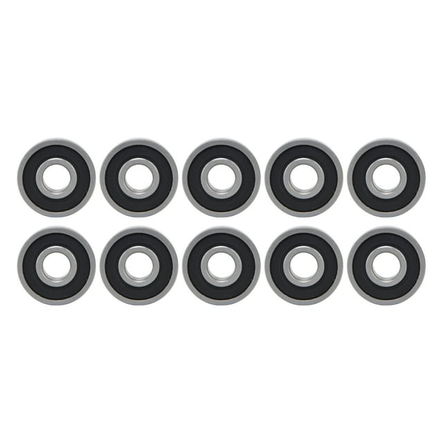 Kozecal Joints en Caoutchouc Roulements, Roulement à Billes à Gorge Profonde 10 Pcs pour Trottinettes pour Imprimante 3D