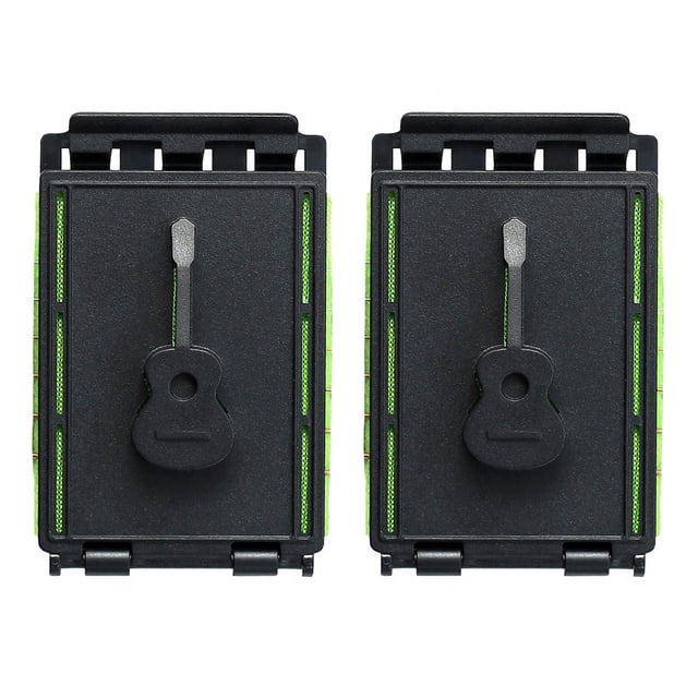 Hioecau Guitar String Cleaner Acoustic Electric Guitar Bass Ukulele String Scrubber Fingerboard Fretboard Maintenance Cleaning Tool