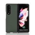 thumbnail image 2 of Case for Samsung Galaxy Z Fold 3, Carbon Fiber Leather Soft TPU Shockproof Drop Resistant Anti-Scratches Slim Folding Cover for Samsung Galaxy Z Fold 3,Green, 2 of 6