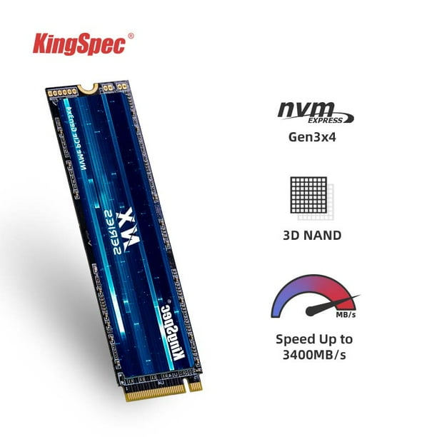 KingSpec SSD M2 NVME 512GB 256GB 1TB Ssd M.2 2280 PCIe 3,0 SSD Nmve M2 disco duro interno de estado sólido para ordenador portátil Tan Jianjun unisex