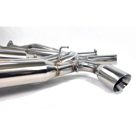 2013-2016 Scion FR-S FRS Dual Mufflered Exhaust System Helmholtz Chamber