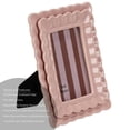 thumbnail image 3 of Sterling & Noble Home – 4x6 Picture Frame – Double Ruffle Pink Ceramic Photo Frame, 3 of 13
