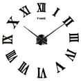 thumbnail image 3 of Reloj de pared con espejo 3D, adhesivo acrílico, gran pantalla para sala de estar 9 9, 3 of 9