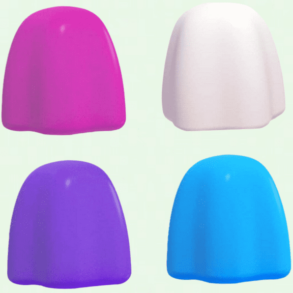 Metal Tube Squeezer 4-Pack, Toothpaste Cap Roller Dispenser for Face Lotion, Home Supplies