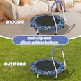 thumbnail image 5 of 36" Mini Trampoline for Kids with Handle, Toddler Trampoline, Exercise Rebounder with Foam Handle, Indoor Trampoline, Kids Mini Trampoline, Small Rebounder Trampoline for Indoor and Outdoor Use, 5 of 9